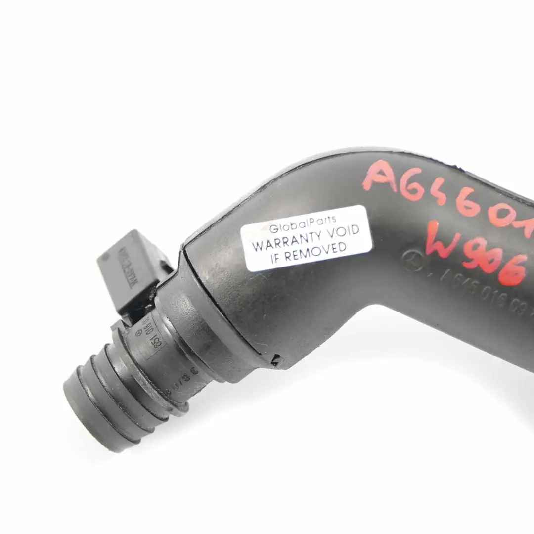 Mercedes Sprinter W906 OM646 Respiradero de Culata Tubo Ventilación - SKU A6460162281 - Número de pieza A6460162281
