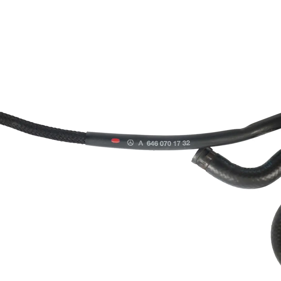  Mercedes-Benz W204 C220 CDI OM646 Diesel Fuel Tank Line Pipes - SKU A6460700632 - Part number A6460700632