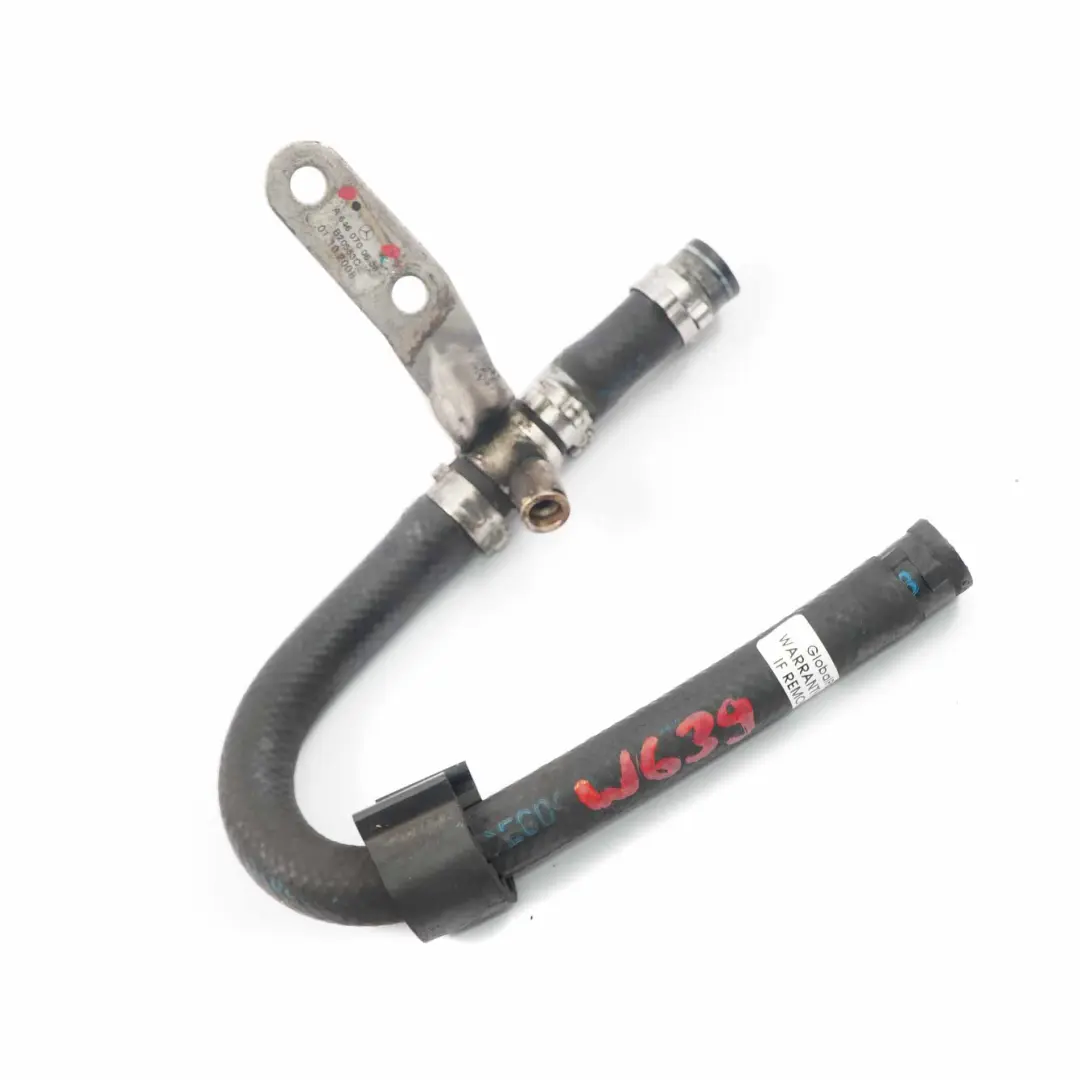 OM646 Tubería presión Rail Tubería inyección combustible para Mercedes W639 W906 con número de pieza A6460700638 Mercedes W639 W906 OM646 Tubería presión Rail Tubería inyección combustible - SKU A6460700638 - Número de pieza A6460700638