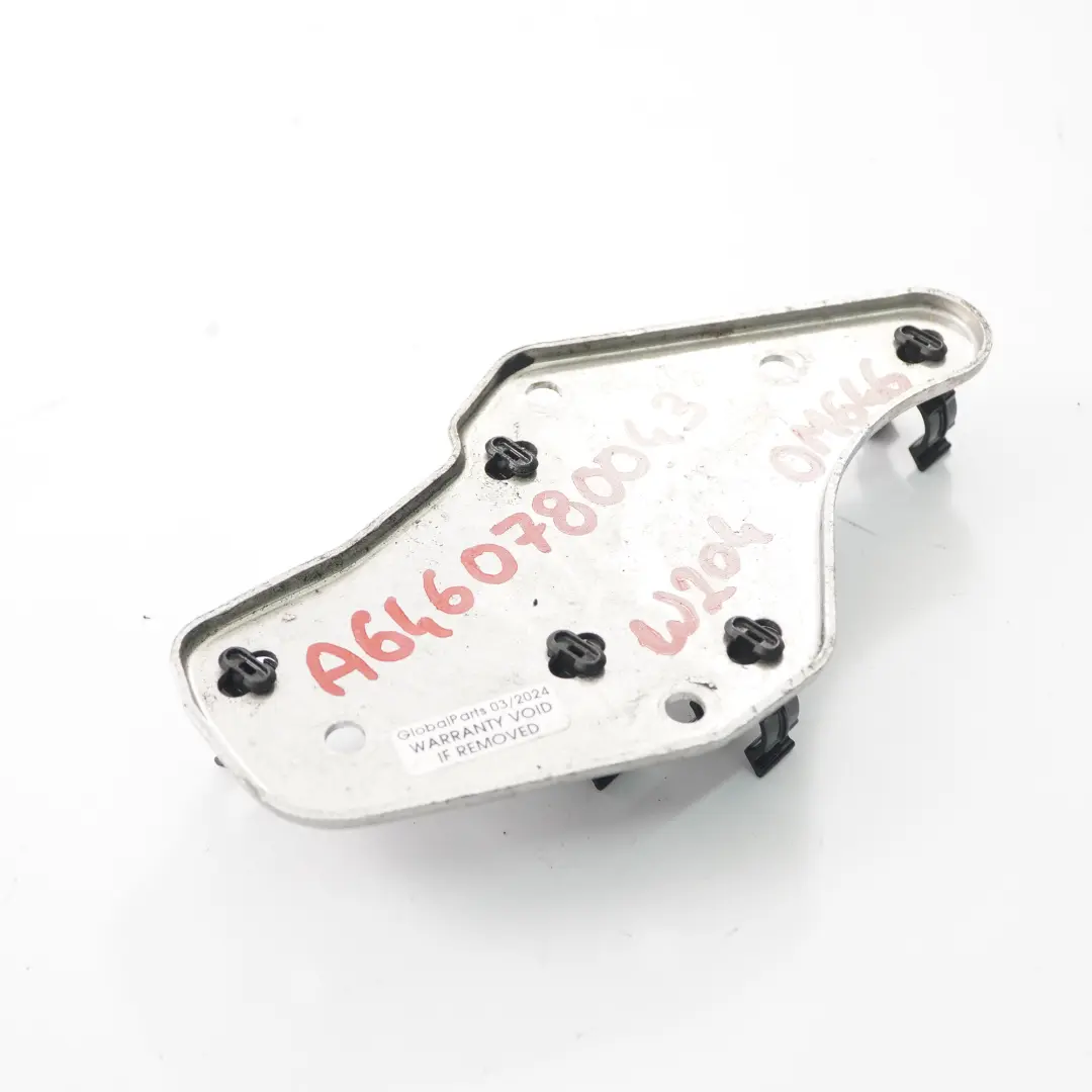  Piastra Mercedes W204 Diesel OM646 Sistema montaggio della guida carburante Pate - SKU A6460780043 - Numero di parte A6460780043