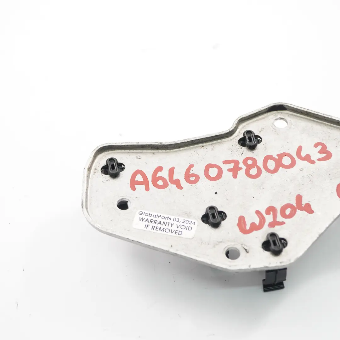 Placa Mercedes W204 Diesel OM646 Sistema Fuel Rail Montaje Pate para con número de pieza A6460780043 Placa Mercedes W204 Diesel OM646 Sistema Fuel Rail Montaje Pate - SKU A6460780043 - Número de pieza A6460780043