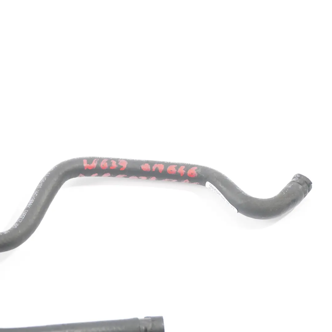  Canalisation carburant Mercedes W639 OM646 Tuyau système d'injection - SKU A6460781381 - Numéro de pièce A6460781381