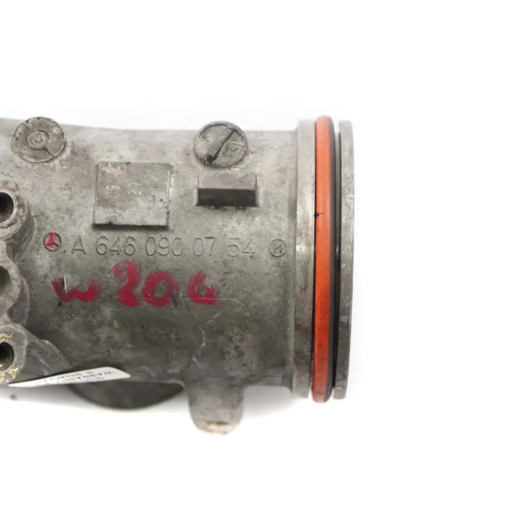 Valvola EGR Tubo Alloggiamento Tubo OM646 Motore per Mercedes W204 con numero di parte A6460900754 Mercedes W204 Valvola EGR Tubo Alloggiamento Tubo OM646 Motore - SKU A6460900754 - Numero di parte A6460900754