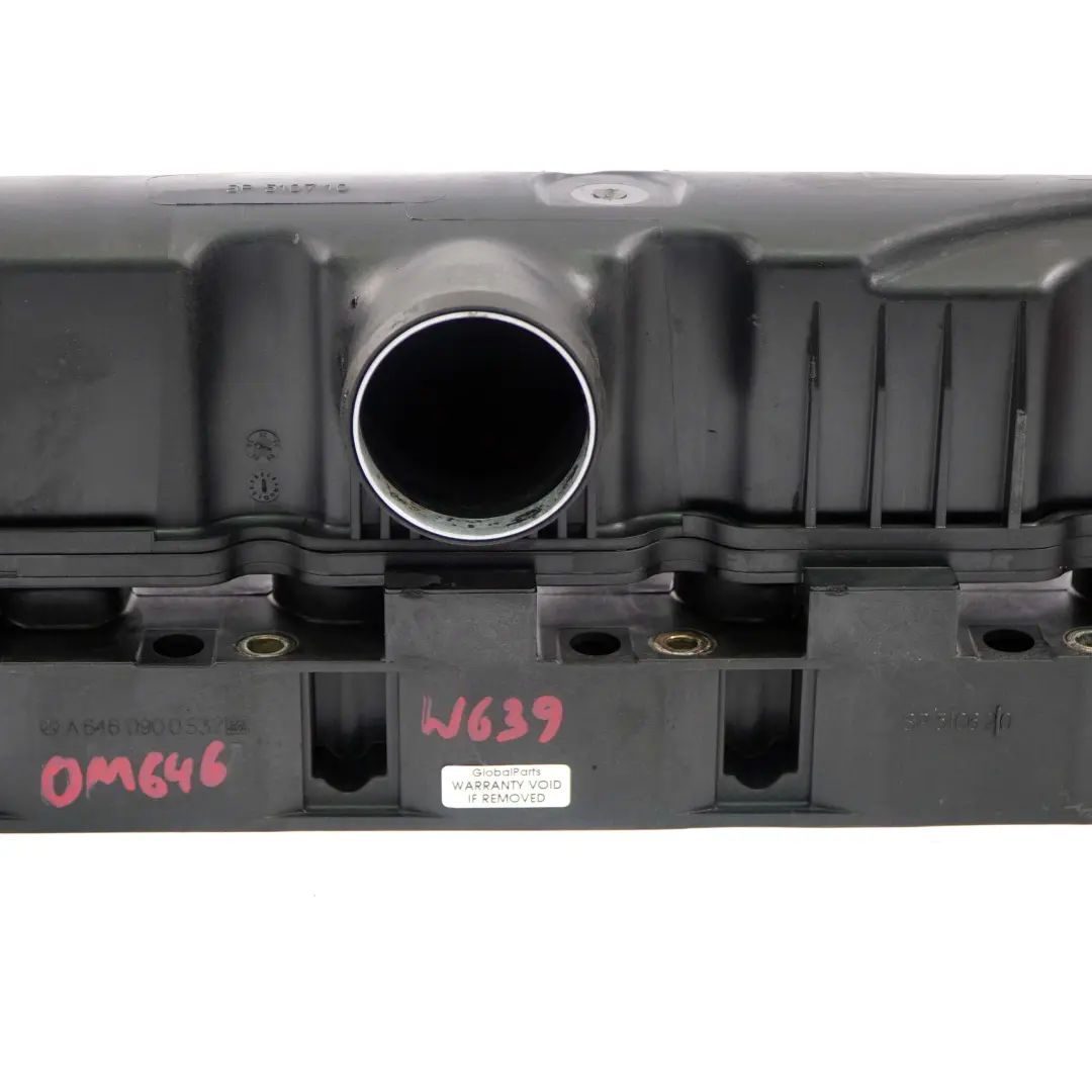  Mercedes-Benz W639 OM646 Diesel Engine Inlet Intake Manifold A6460900537 - SKU A6460900837 - Part number A6460900837