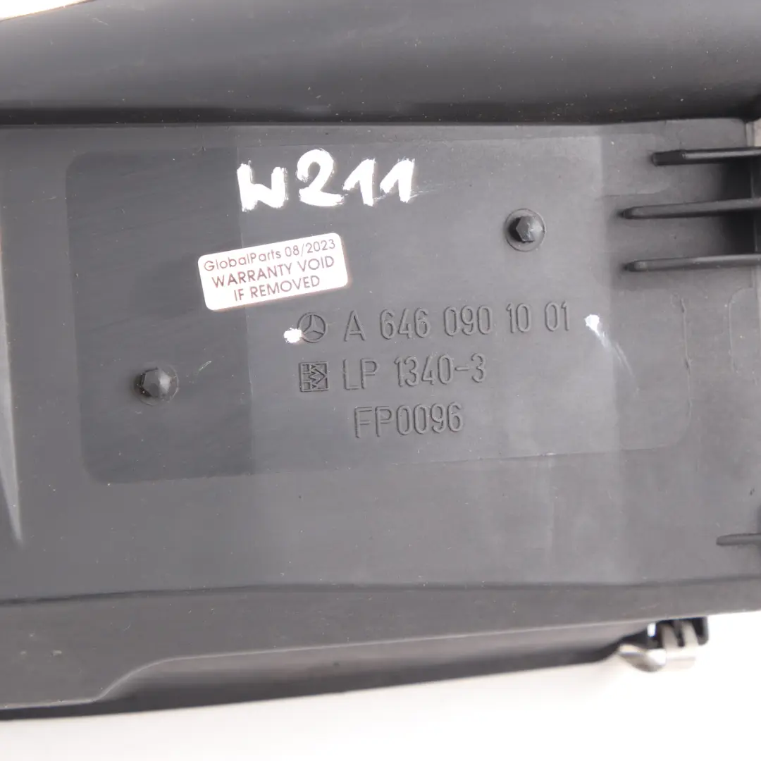 Filter Box to Mercedes W211 S211 Diesel Air with Part number A6460901001 Mercedes W211 S211 Diesel Air Filter Box - SKU A6460901001 - Part number A6460901001