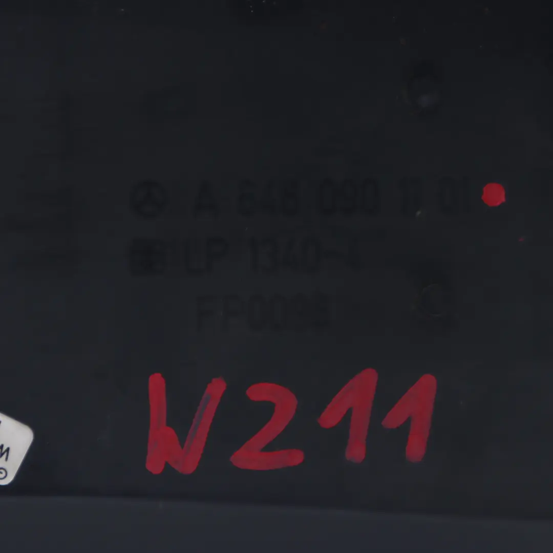 Mercedes W211 OM646 Diesel Luftfilterkasten Schalldämpfergehäuse - SKU A6460901101 - Teilenummer A6460901101