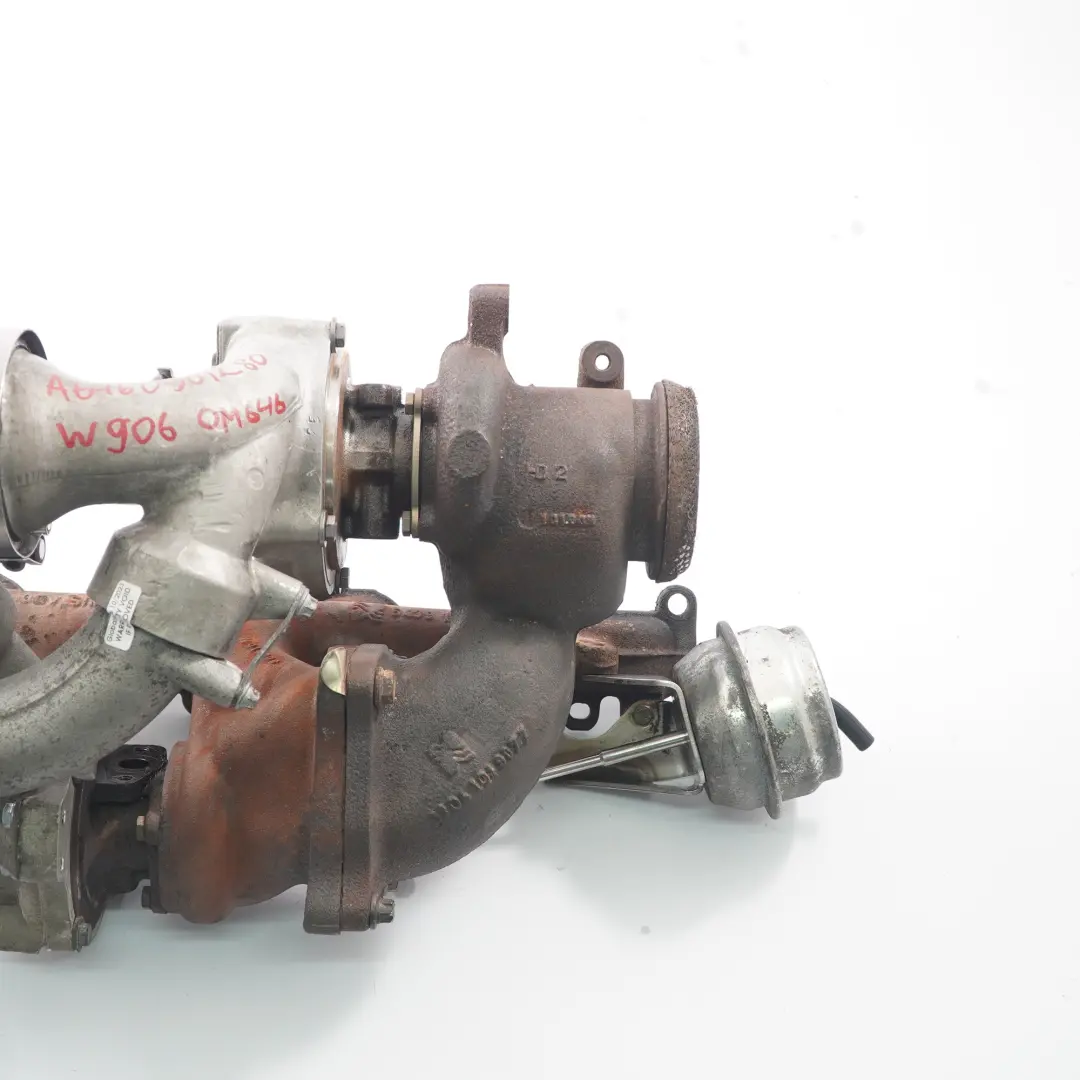 OM646 Turbocompressore completo A6460901280 per Mercedes Sprinter W906 con numero di parte A6460901480 Mercedes Sprinter W906 OM646 Turbocompressore completo A6460901280 - SKU A6460901480 - Numero di parte A6460901480