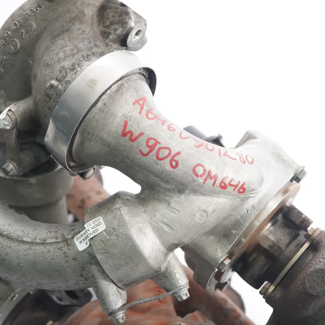 OM646 Turbocompressore completo A6460901280 per Mercedes Sprinter W906 con numero di parte A6460901480 Mercedes Sprinter W906 OM646 Turbocompressore completo A6460901280 - SKU A6460901480 - Numero di parte A6460901480