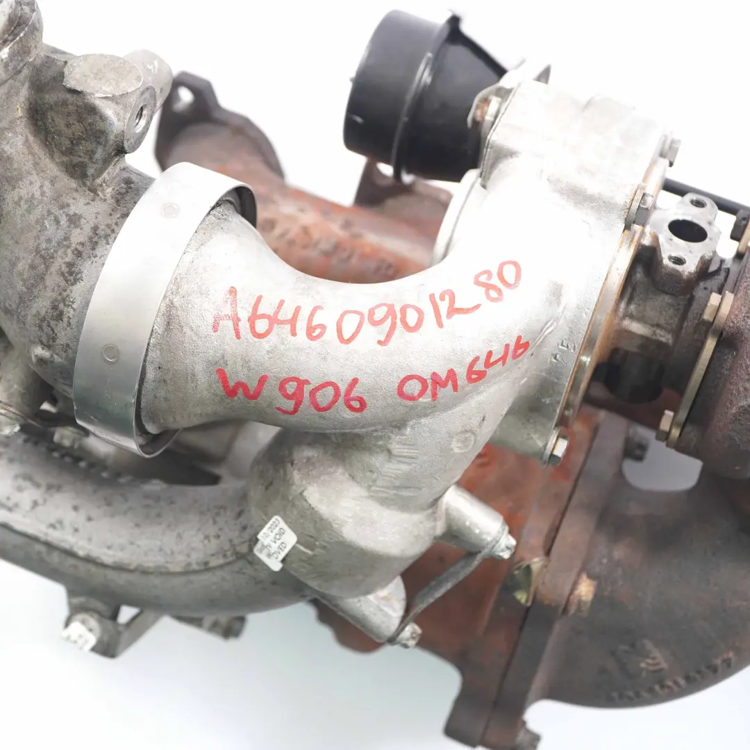 OM646 Turbocompresor Completo A6460901280 para Mercedes Sprinter W906 con número de pieza A6460901480 Mercedes Sprinter W906 OM646 Turbocompresor Completo A6460901280 - SKU A6460901480 - Número de pieza A6460901480