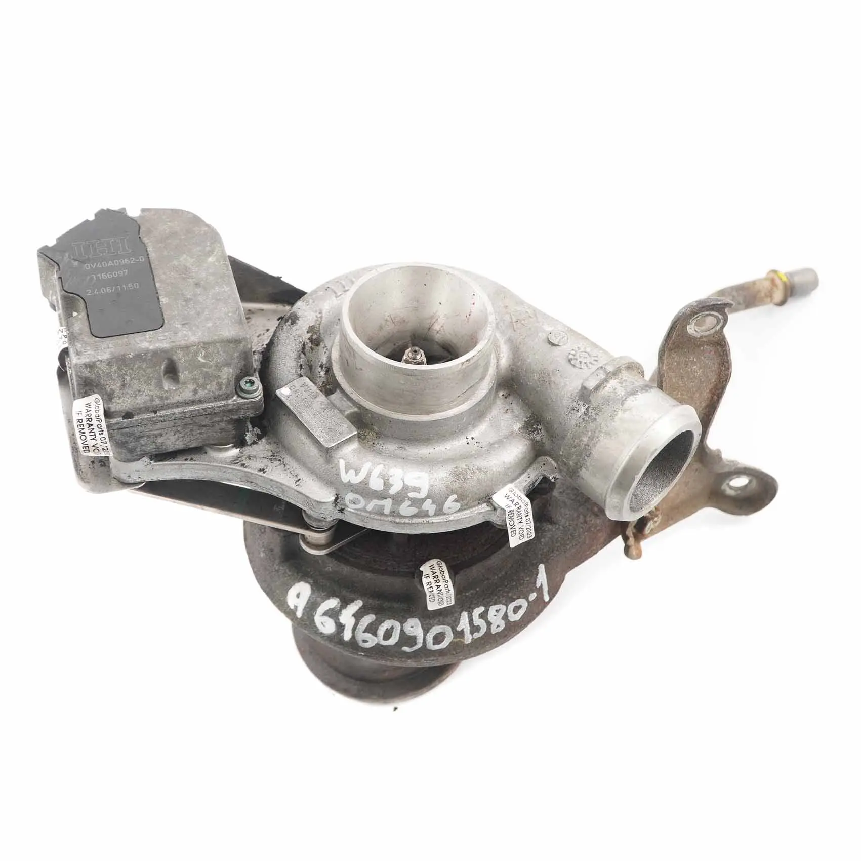 Turbocompresor Mercedes Vito W639 OM646 Turbocompresor completo A6460901380