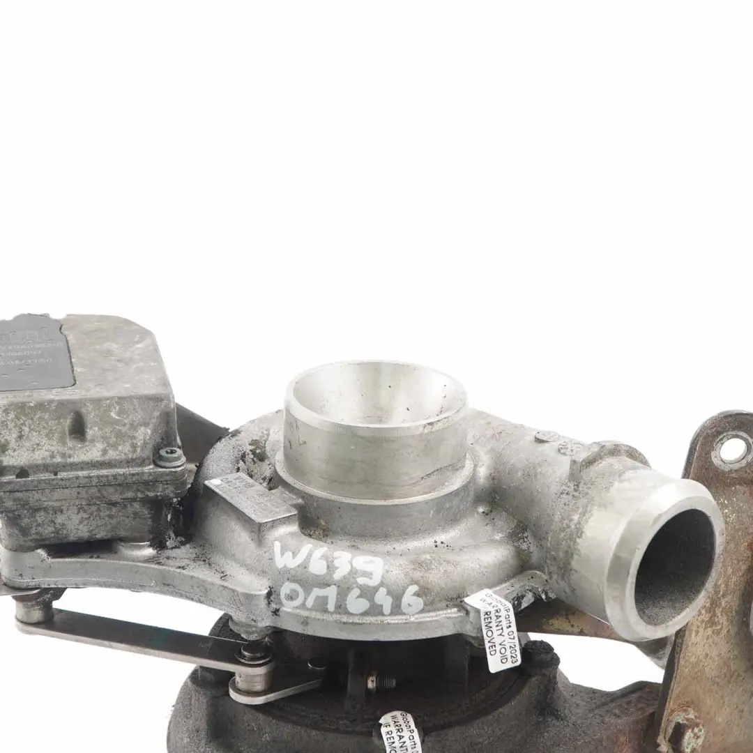 Turbo Charger Mercedes Vito W639 OM646 Complete Turbocharger A6460901380 - SKU A6460901580-1 - Part number A6460901580