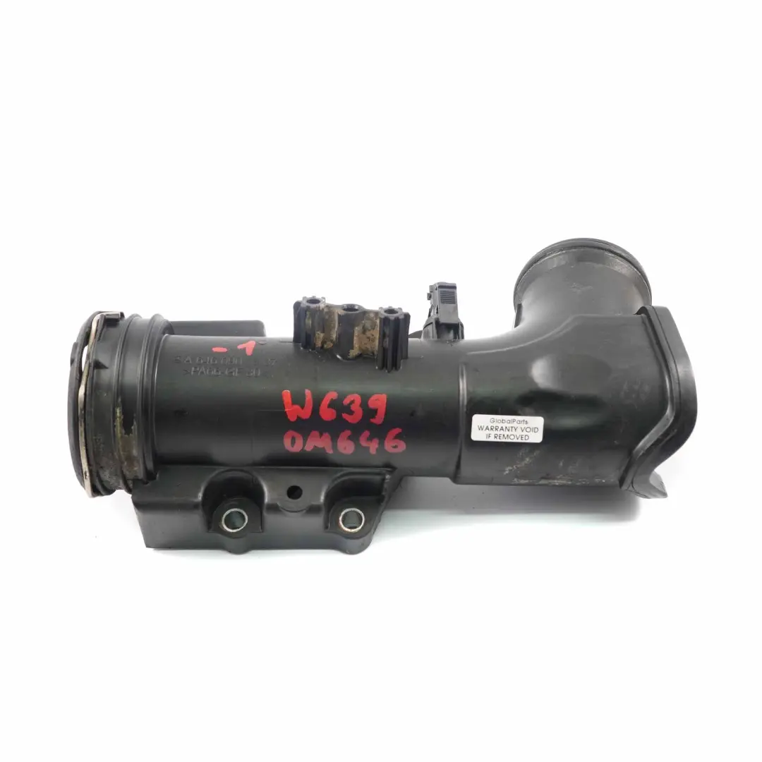 Air Intake Hose Mercedes Vito W639 OM646 Diesel Air Pipe Tube - SKU A6460901837-1 - Part number A6460901837