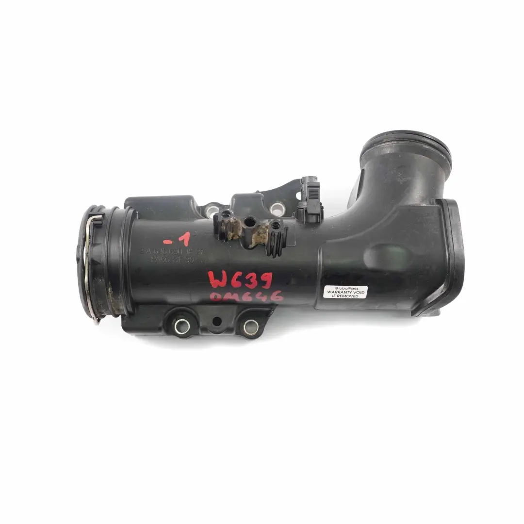 Air Intake Hose Mercedes Vito W639 OM646 Diesel Air Pipe Tube - SKU A6460901837-1 - Part number A6460901837
