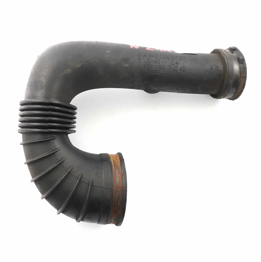 OM646 Turbo Intercooler Entrada Aire Tubo Manguera para Mercedes W211 con número de pieza A6460940097 Mercedes W211 OM646 Turbo Intercooler Entrada Aire Tubo Manguera - SKU A6460940097 - Número de pieza A6460940097