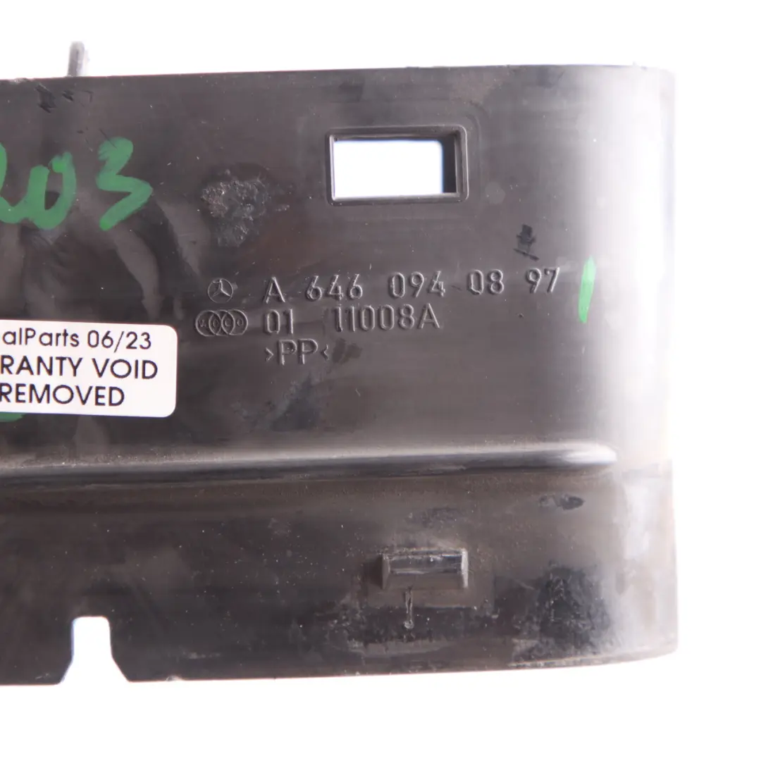  Lufteinlassrohr Mercedes W203 W209 OM646 Kanal Kanal Schlauch Rohr - SKU A6460940897 - Teilenummer A6460940897