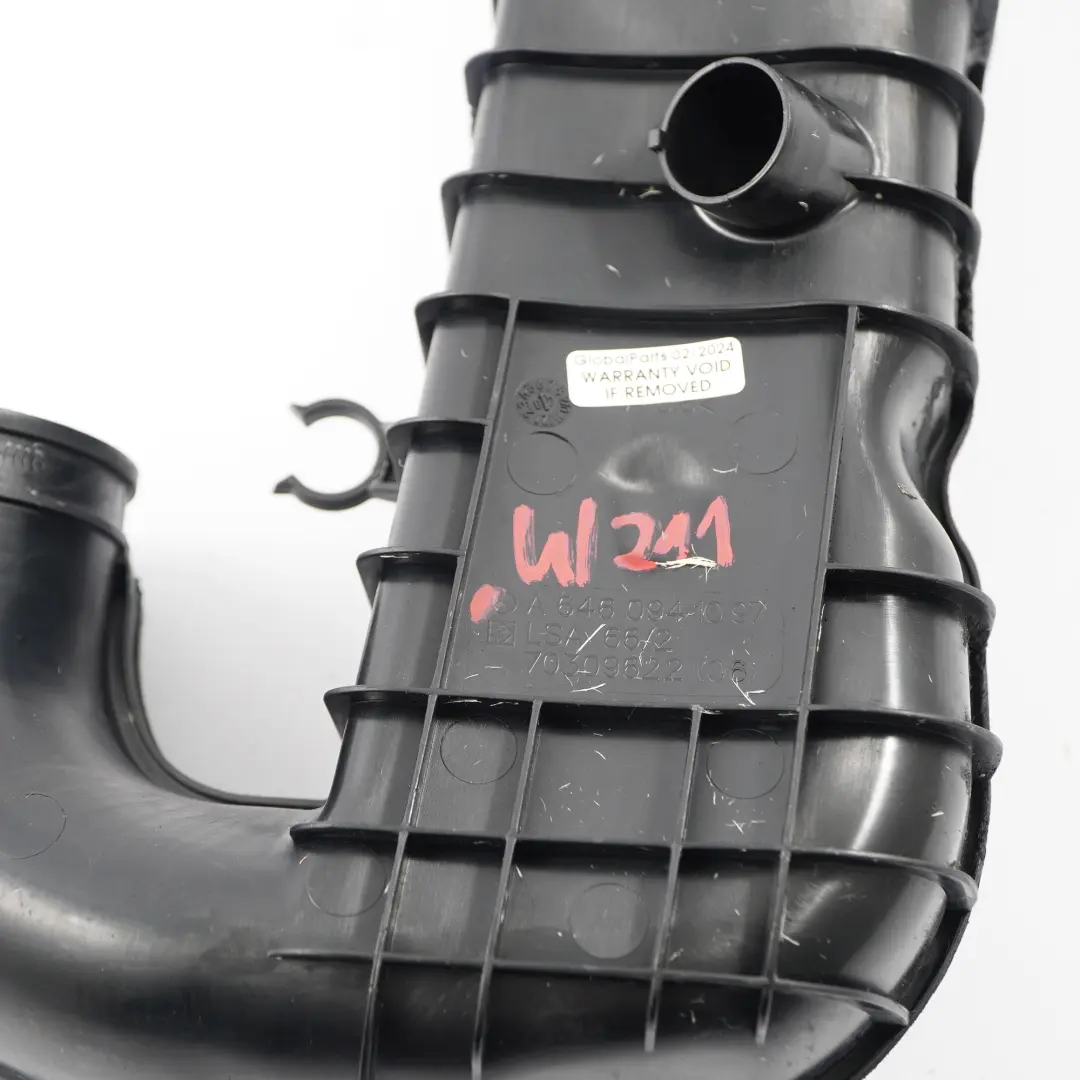 OM646 Diesel Turbo Luftansaug rohr Schlauch leitung für Mercedes W211 mit Teilenummer A6460941097 Mercedes W211 OM646 Diesel Turbo Luftansaug rohr Schlauch leitung - SKU A6460941097 - Teilenummer A6460941097