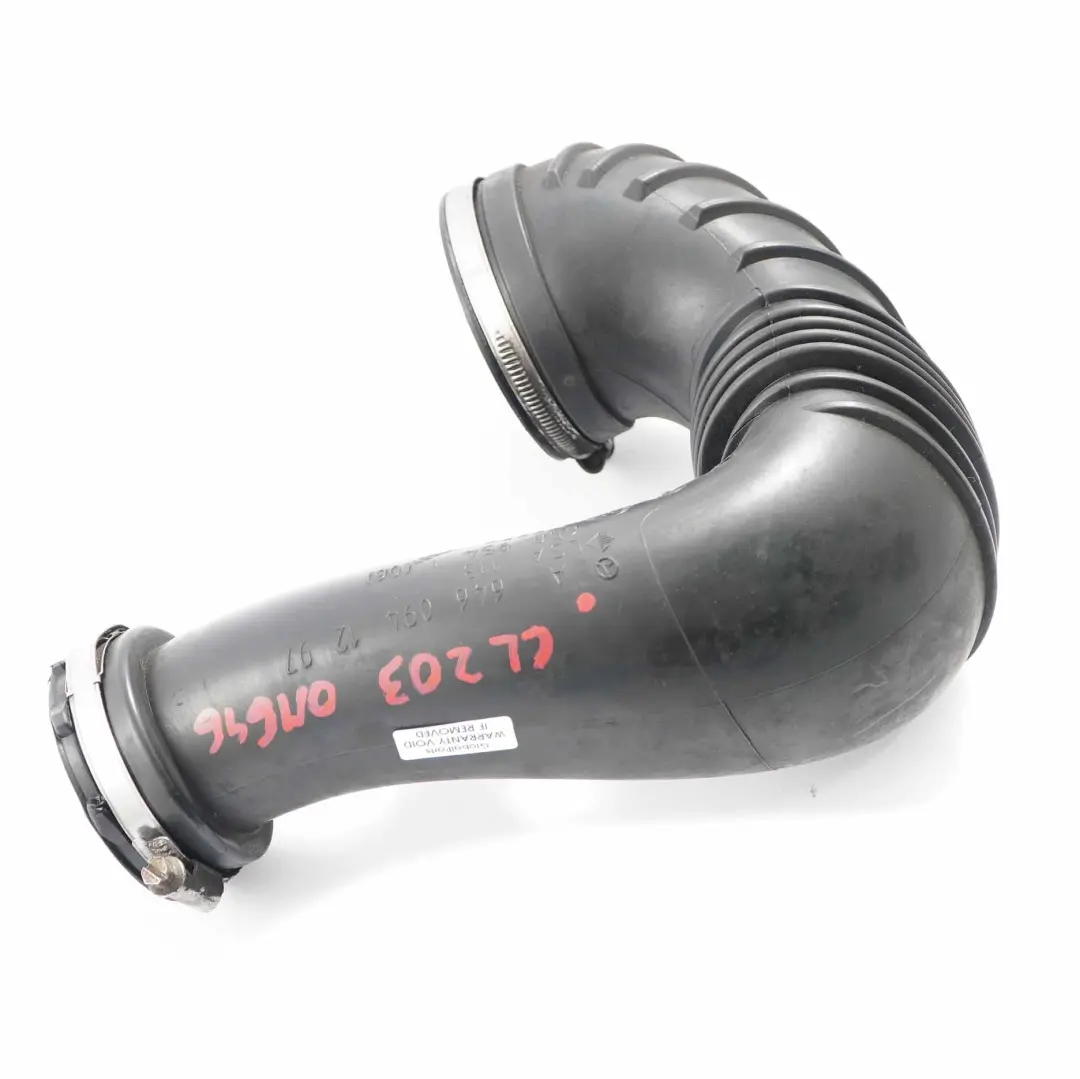 Mercedes CL203 OM646 Diesel Tube d'admission d'air Tuyau d'admission - SKU A6460941297 - Numéro de pièce A6460941297