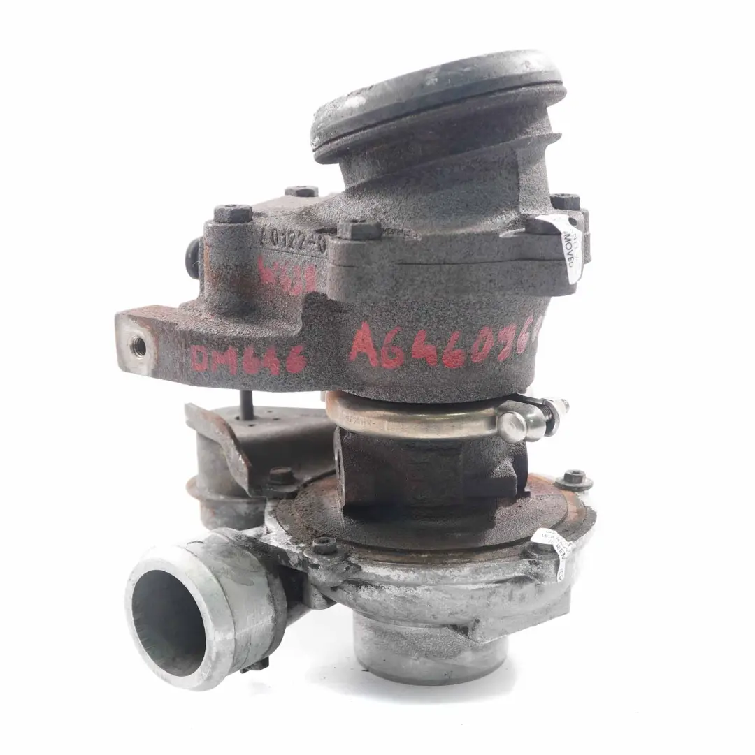 OM646 Turbo Turbosprężarka do Mercedes W639 o numerze A6460960299 Mercedes W639 OM646 Turbo Turbosprężarka - SKU A6460960299 - Numer Części A6460960299