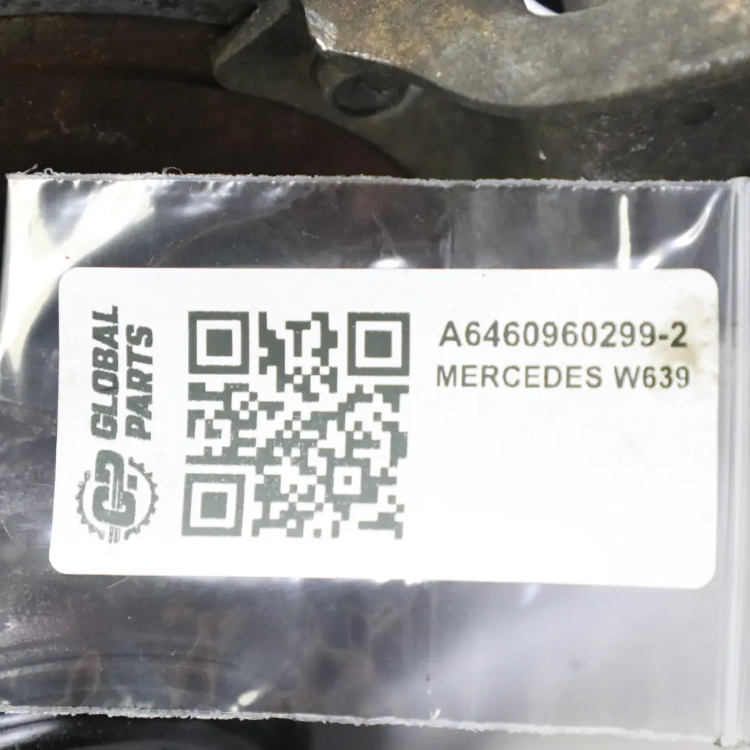  Turbocompresseur Mercedes Vito W639 OM646 Turbocompresseur Complet - SKU A6460960299 - Numéro de pièce A6460960299