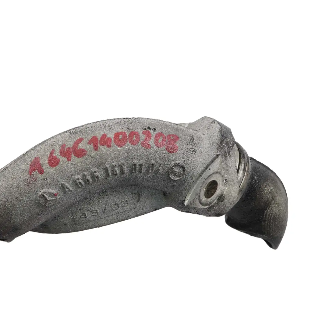 Mercedes-Benz Vito Viano W639 OM646 EGR Exhaust Gas Cooling Pipe to with Part number A6461400208 Mercedes-Benz Vito Viano W639 OM646 EGR Exhaust Gas Cooling Pipe - SKU A6461400208 - Part number A6461400208