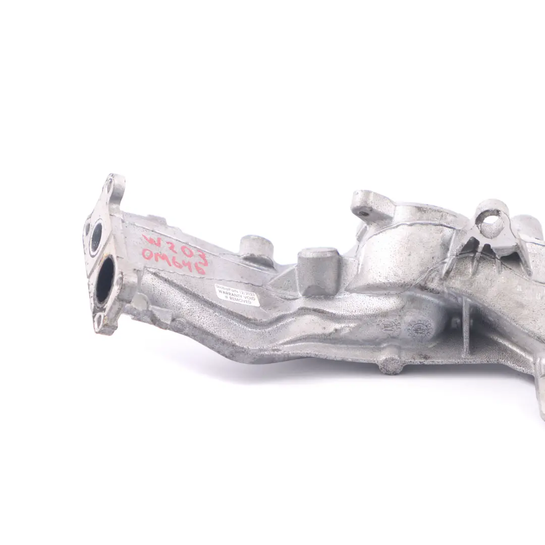 Mercedes W203 OM646 Línea de escape EGR Enfriador Válvula Tubería - SKU A6461400408-1 - Número de pieza A6461400408