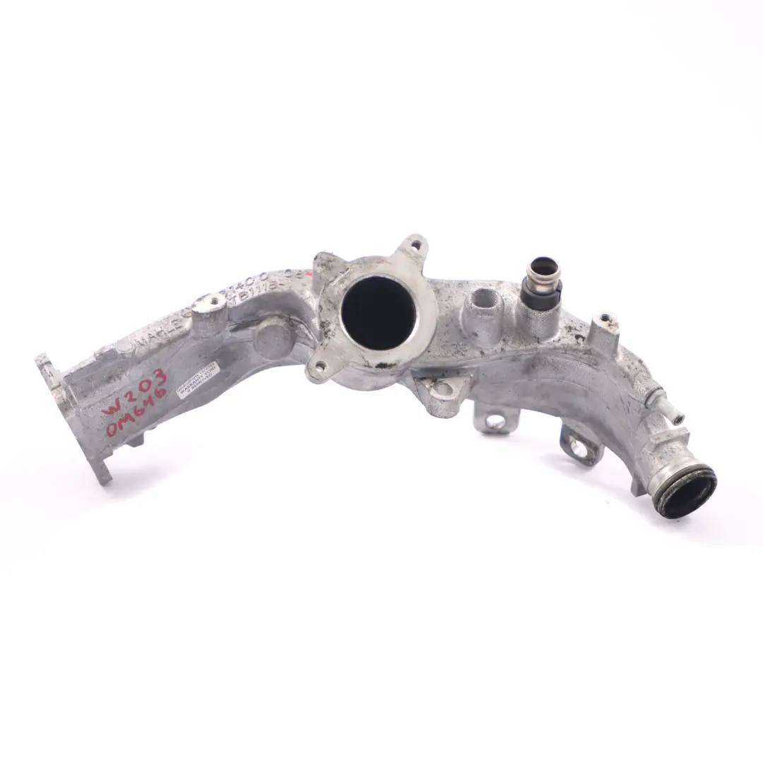 Mercedes W203 OM646 Línea de escape EGR Enfriador Válvula Tubería - SKU A6461400408-1 - Número de pieza A6461400408