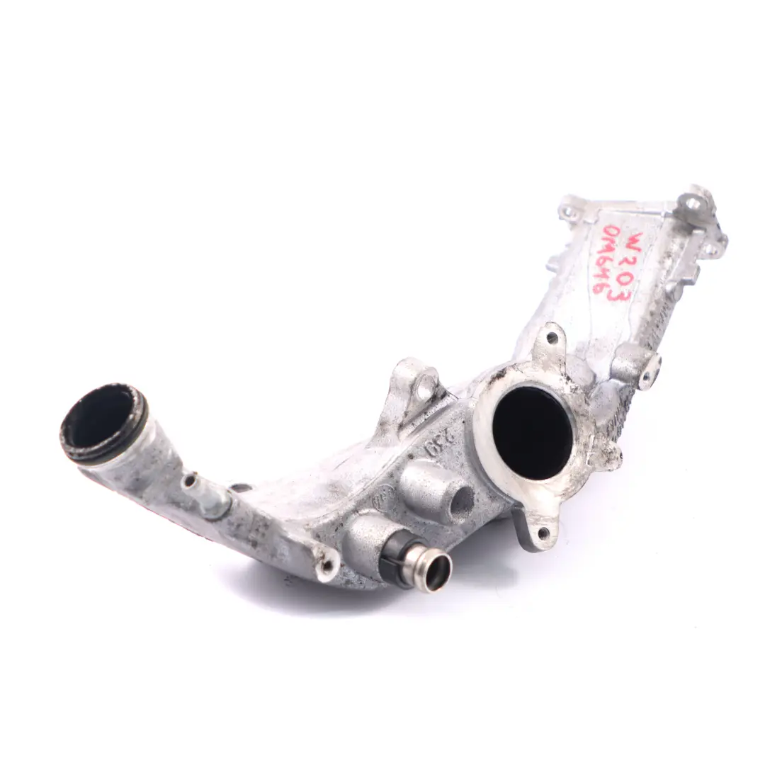 Mercedes W203 OM646 Diesel Exhaust Line EGR Cooler Valve Pipe - SKU A6461400408-1 - Part number A6461400408