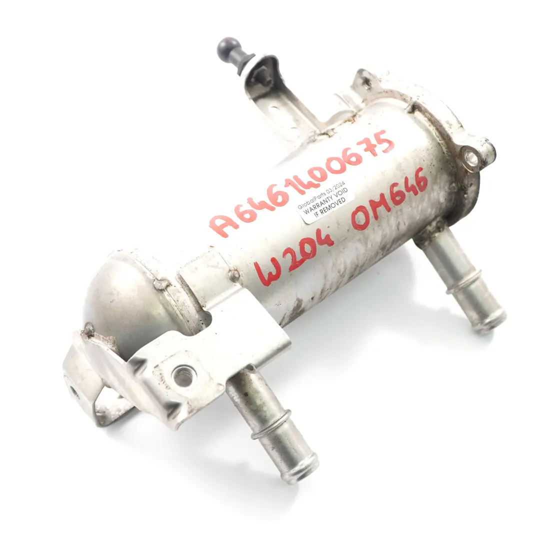Refroidisseur Mercedes W204 W211 OM646 Refroidisseur gaz d'échappement EGR pour à propos du numéro de pièce A6461400675 Refroidisseur Mercedes W204 W211 OM646 Refroidisseur gaz d'échappement EGR - SKU A6461400675 - Numéro de pièce A6461400675
