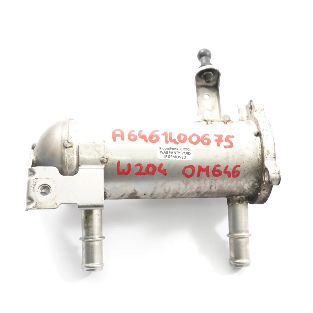 Cooler Mercedes W204 W211 S204 Diesel OM646 Exhaust Gas EGR Cooler to  with Part number A6461400675  Cooler Mercedes W204 W211 S204 Diesel OM646 Exhaust Gas EGR Cooler - SKU A6461400675 - Part number A6461400675