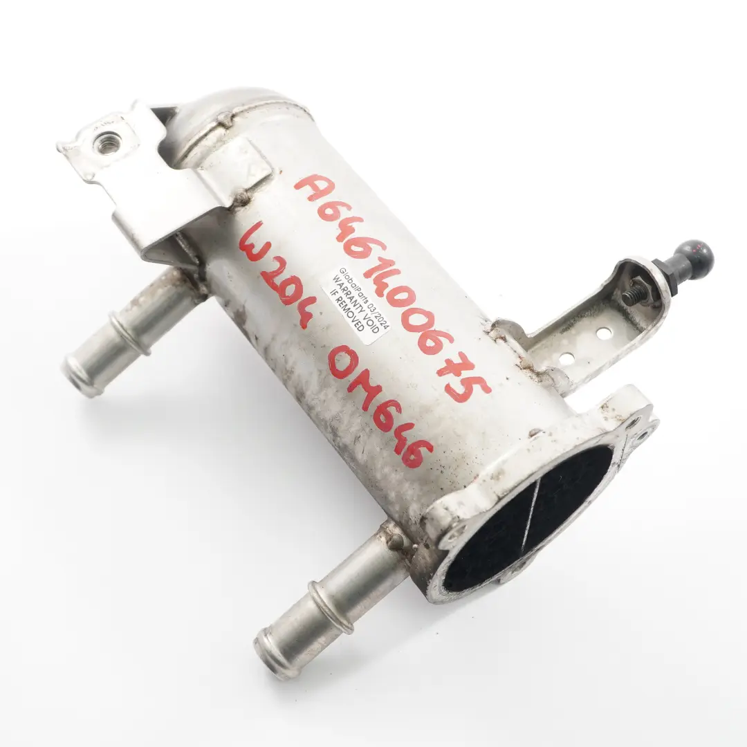 Kühler Mercedes W204 W211 S204 Diesel OM646 Abgas AGR Kühler für mit Teilenummer A6461400675 Kühler Mercedes W204 W211 S204 Diesel OM646 Abgas AGR Kühler - SKU A6461400675 - Teilenummer A6461400675