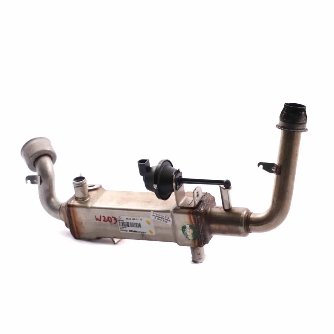 Refroidisseur Mercedes W203 W211 OM646 Echangeur chaleur pour EGR à propos du numéro de pièce A6461400775 EGR Refroidisseur Mercedes W203 W211 OM646 Echangeur chaleur - SKU A6461400775 - Numéro de pièce A6461400775
