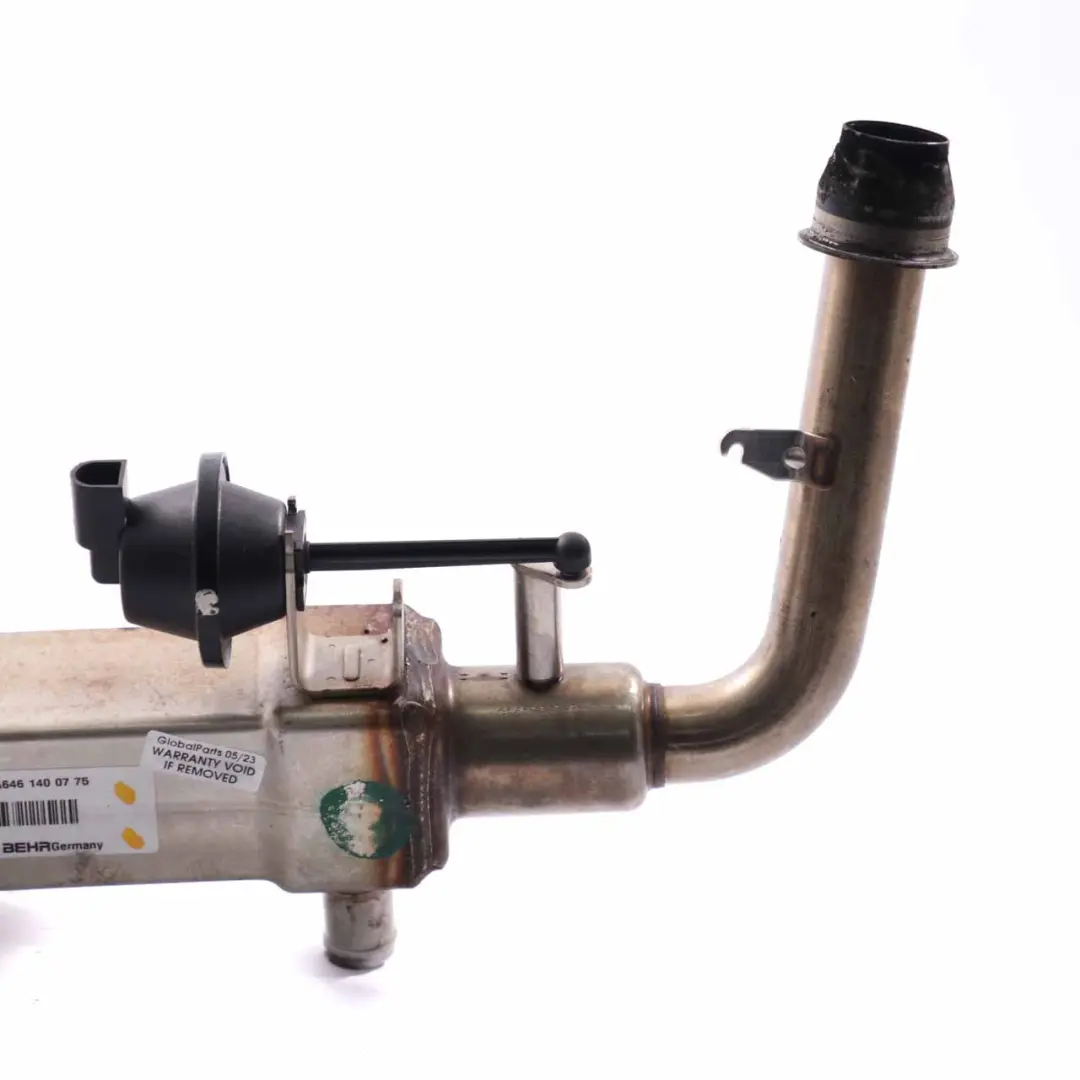 Exhaust Cooler Mercedes W203 W211 OM646 Heat Exchanger Valve to EGR with Part number A6461400775 EGR Exhaust Cooler Mercedes W203 W211 OM646 Heat Exchanger Valve - SKU A6461400775 - Part number A6461400775