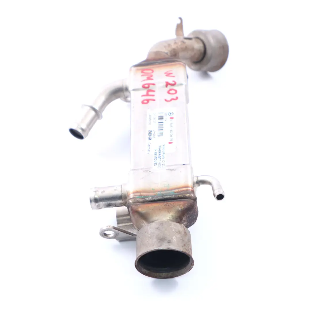 Mercedes W203 OM646 Soupape de refroidissement EGR gaz d'échappement - SKU A6461400875 - Numéro de pièce A6461400875