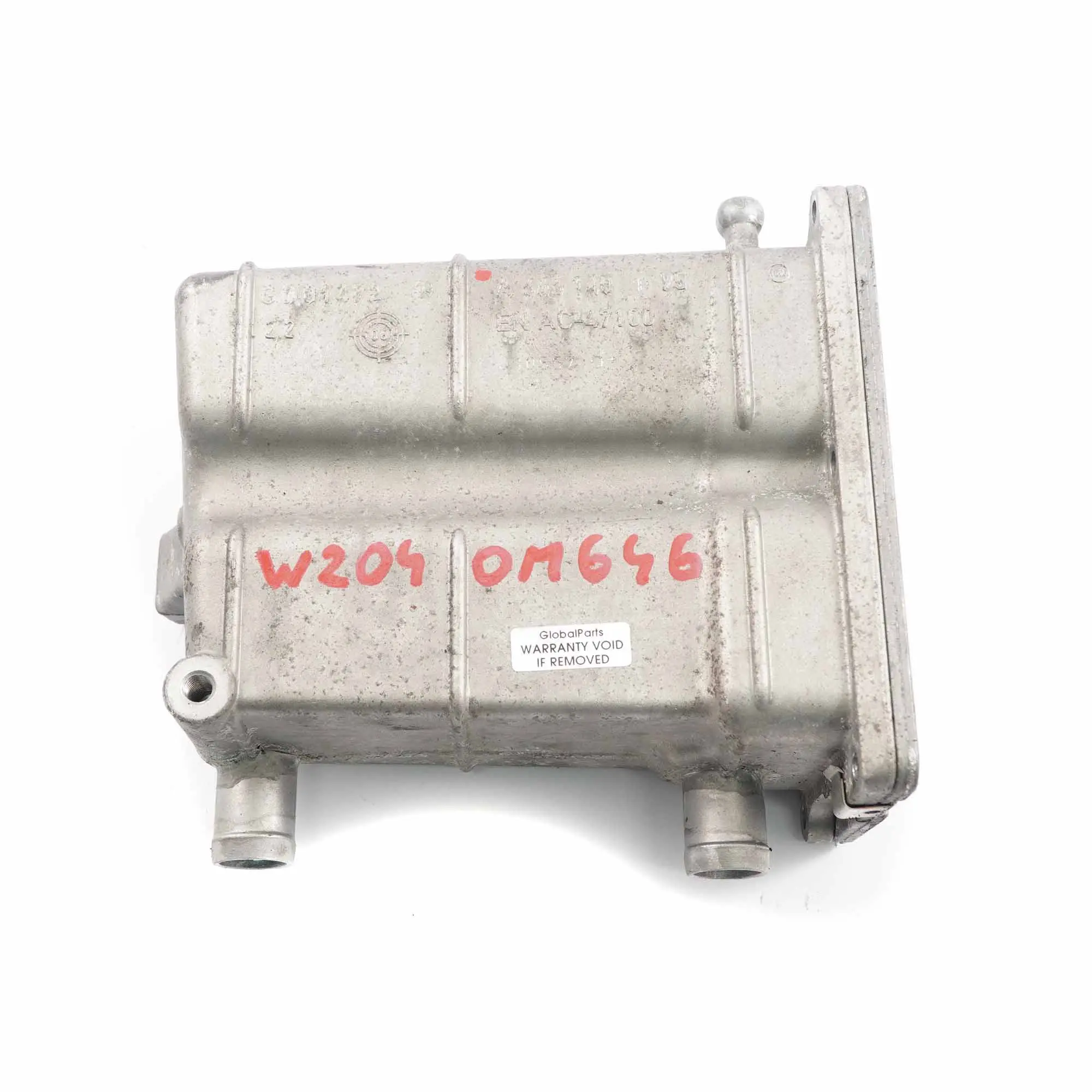 Raffreddatore EGR Mercedes W204 W211 OM646 Gas Di Scarico Radiatore A6461401075