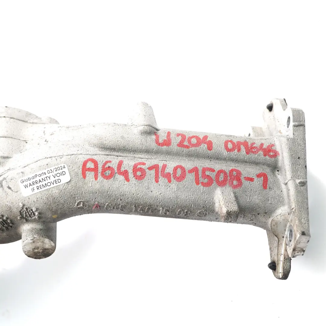 Mercedes W204 W211 Diesel OM646 Exhaust EGR Manifold Line - SKU A6461401508-1 - Part number A6461401508
