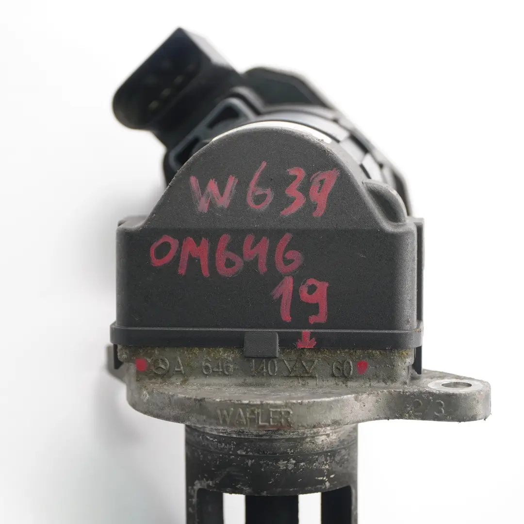 Mercedes W211 Vito W639 OM646 Recirculación gases escape Válvula EGR - SKU A6461401960 - Número de pieza A6461401960