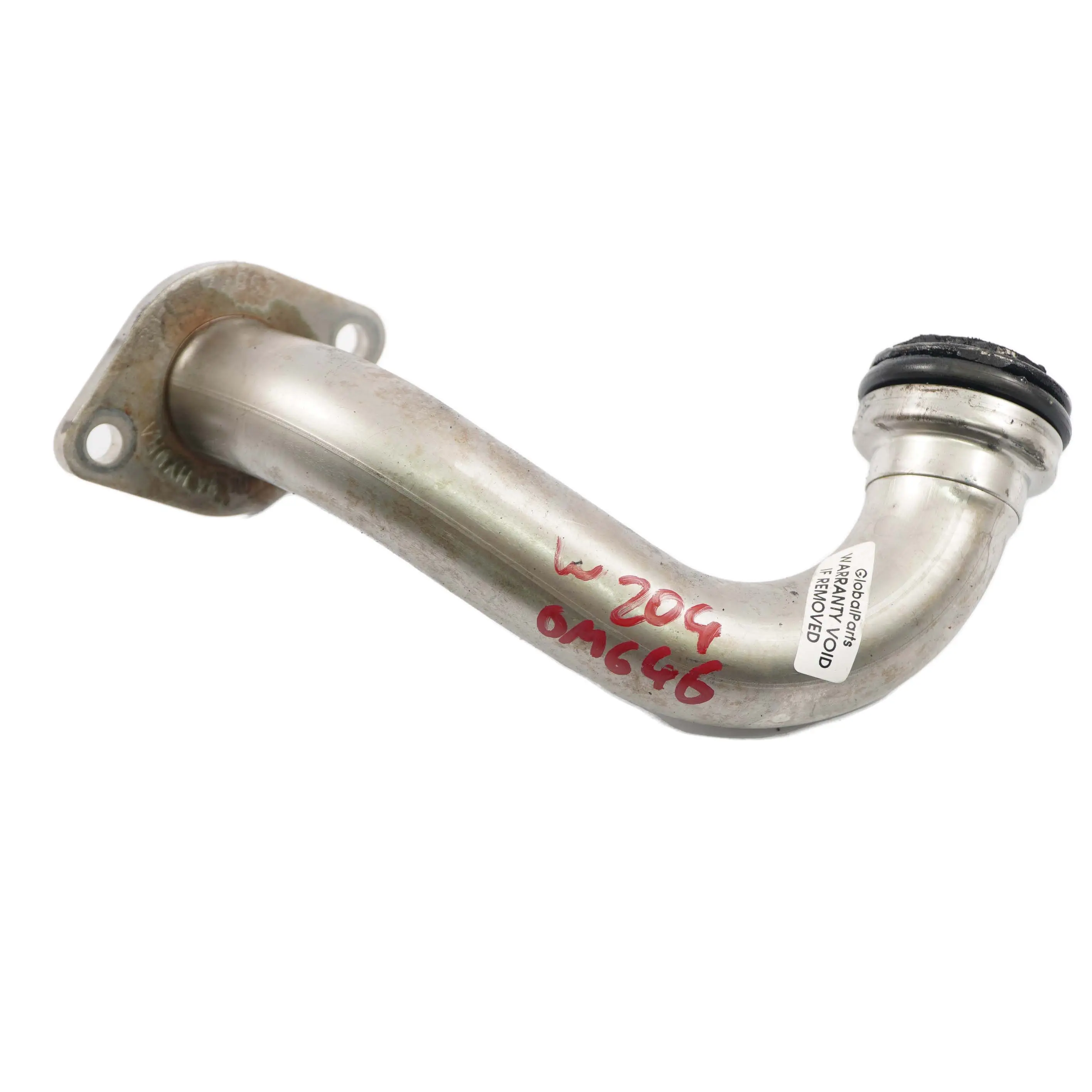 Mercedes W204 W211 W221 Diesel OM646 AGR EGR Rohr Schlauch A6461410304