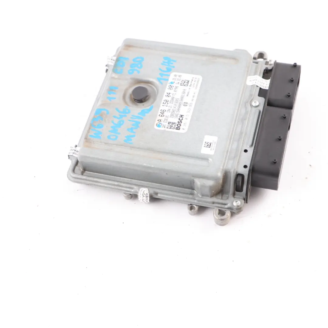 OM646.980 111 CDI 116HP Moteur ECU Manuel pour Mercedes Vito W639 à propos du numéro de pièce A6461500400 Mercedes Vito W639 OM646.980 111 CDI 116HP Moteur ECU Manuel - SKU A6461500400 - Numéro de pièce A6461500400