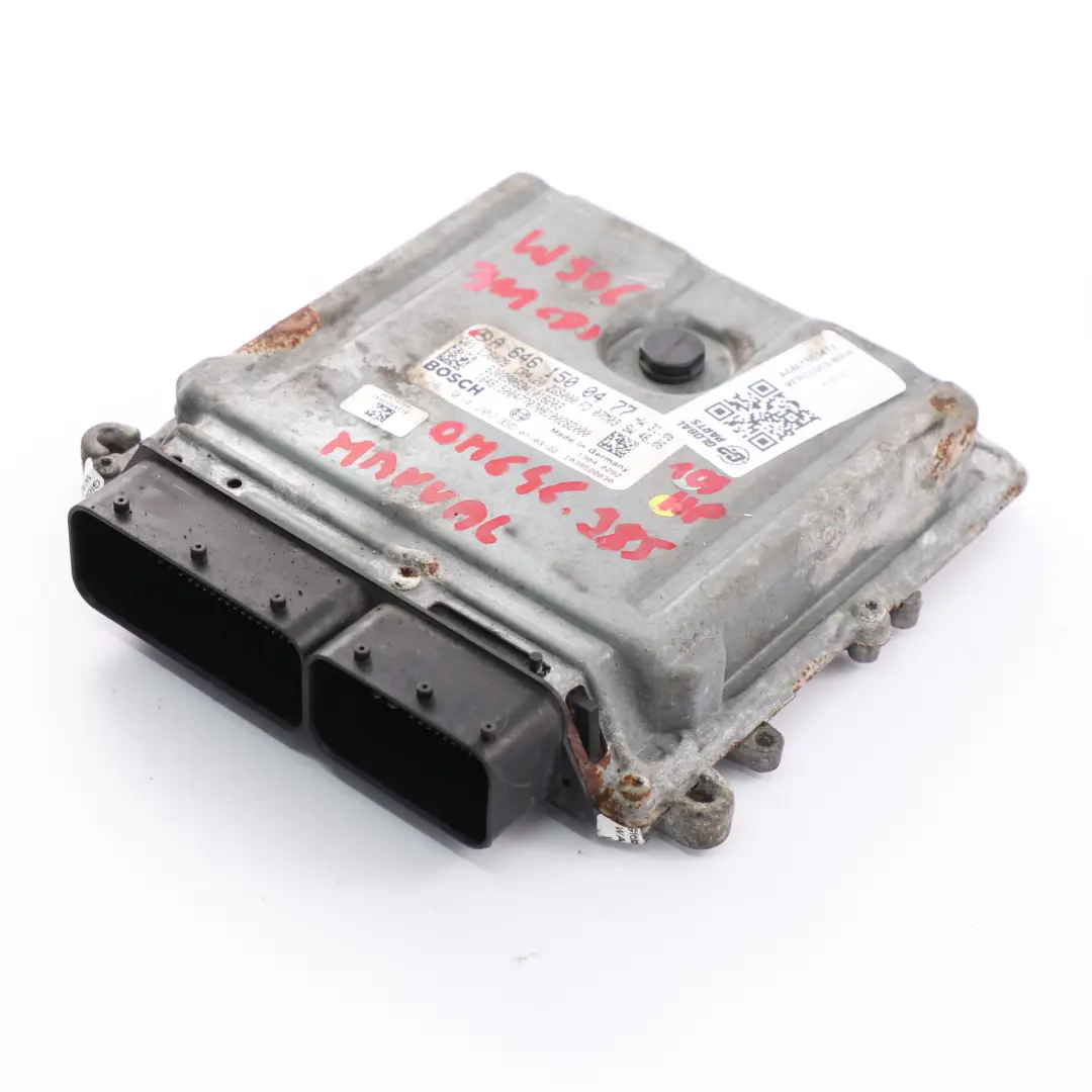 Mercedes W906 311 CDI 646.985 109HP Motor Módulo Unidad ECU Manual - SKU A6461500477 - Número de pieza A6461500477