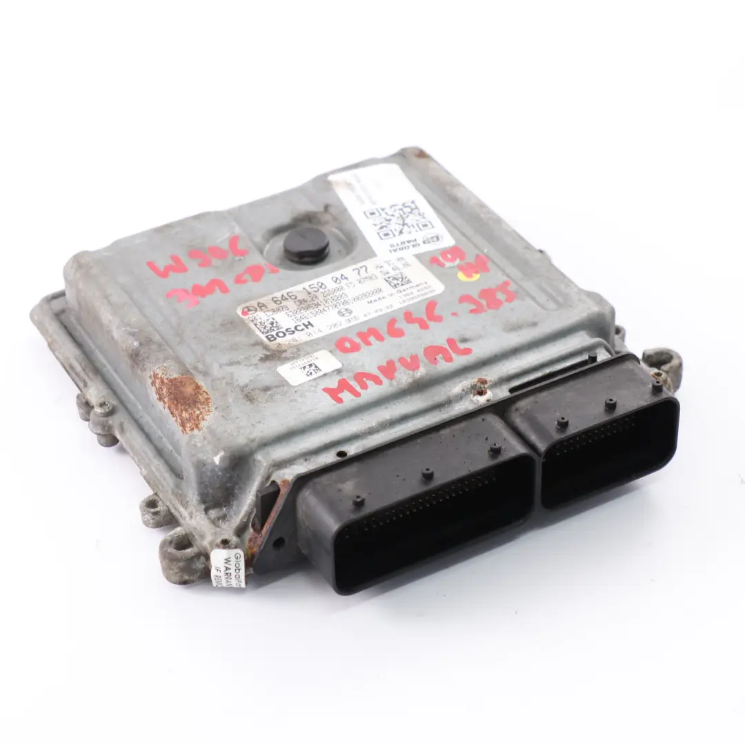 Mercedes W906 311 CDI 646.985 109HP Motor Módulo Unidad ECU Manual - SKU A6461500477 - Número de pieza A6461500477