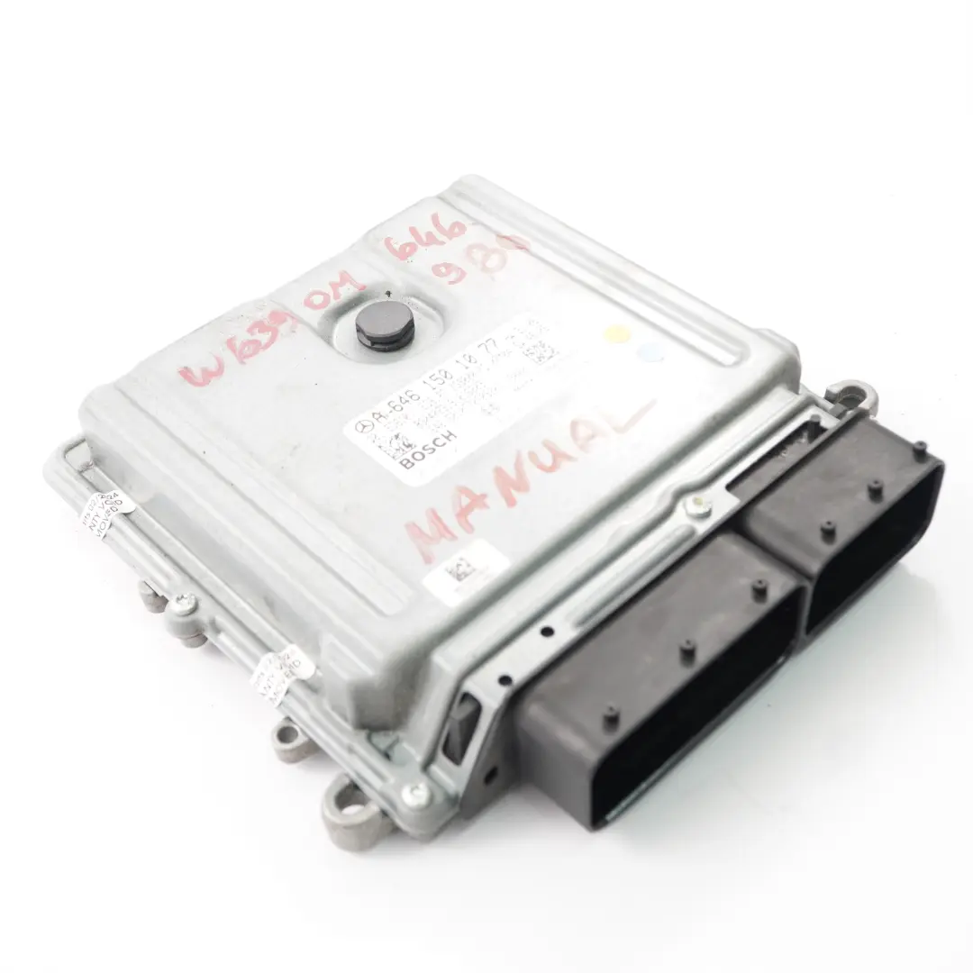 OM646.980 Module l'unité contrôle l'ECU moteur Manuel pour Mercedes W639 à propos du numéro de pièce A6461501077 Mercedes W639 OM646.980 Module l'unité contrôle l'ECU moteur Manuel - SKU A6461501077 - Numéro de pièce A6461501077