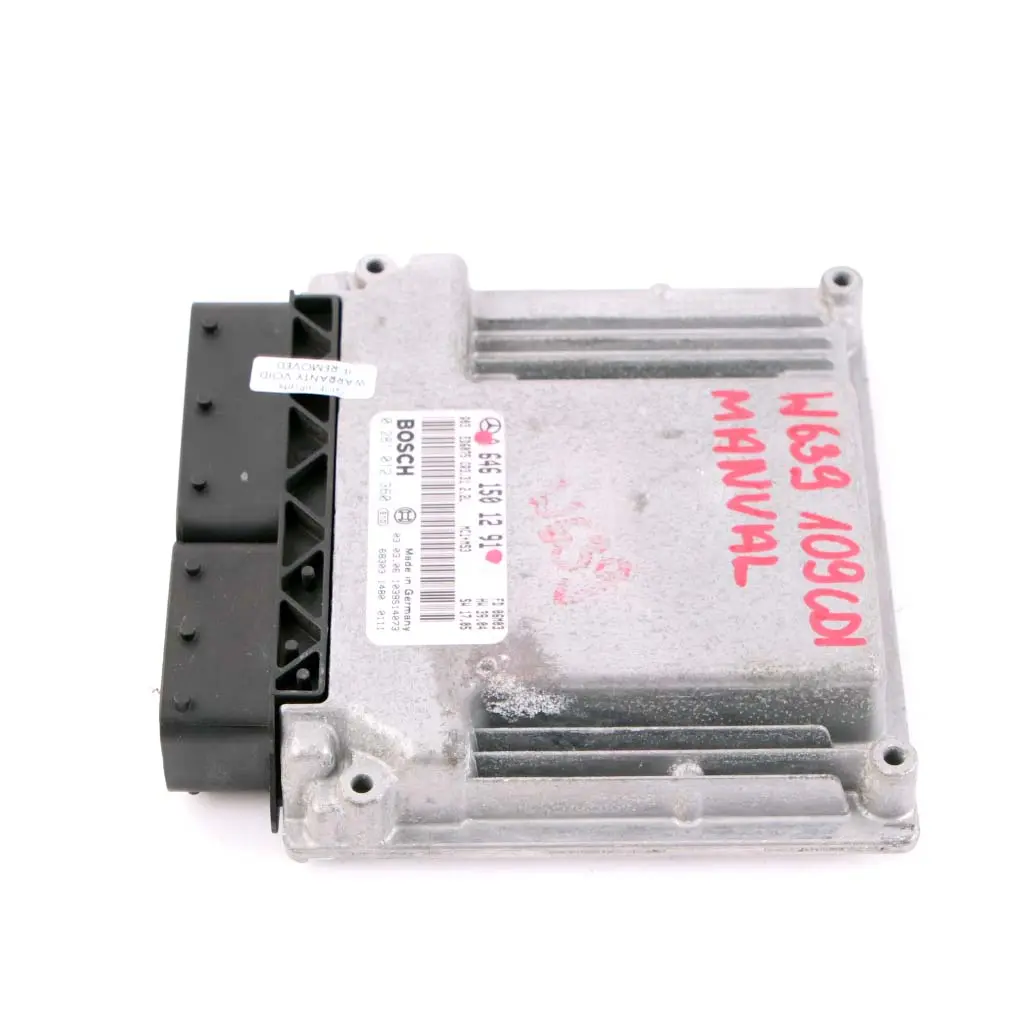 OM646 Engine Unit Module ECU Manual to Mercedes W639 Vito 109 CDI with Part number A6461501291 Mercedes W639 Vito 109 CDI OM646 Engine Unit Module ECU Manual - SKU A6461501291 - Part number A6461501291