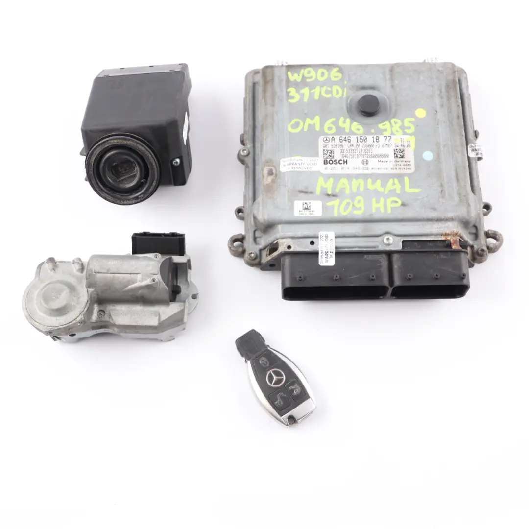 OM646.985 109HP Engine ECU Unit Module Manual to Mercedes W906 311 CDI with Part number A6461501877 Mercedes W906 311 CDI OM646.985 109HP Engine ECU Unit Module Manual - SKU A6461501877-1 - Part number A6461501877