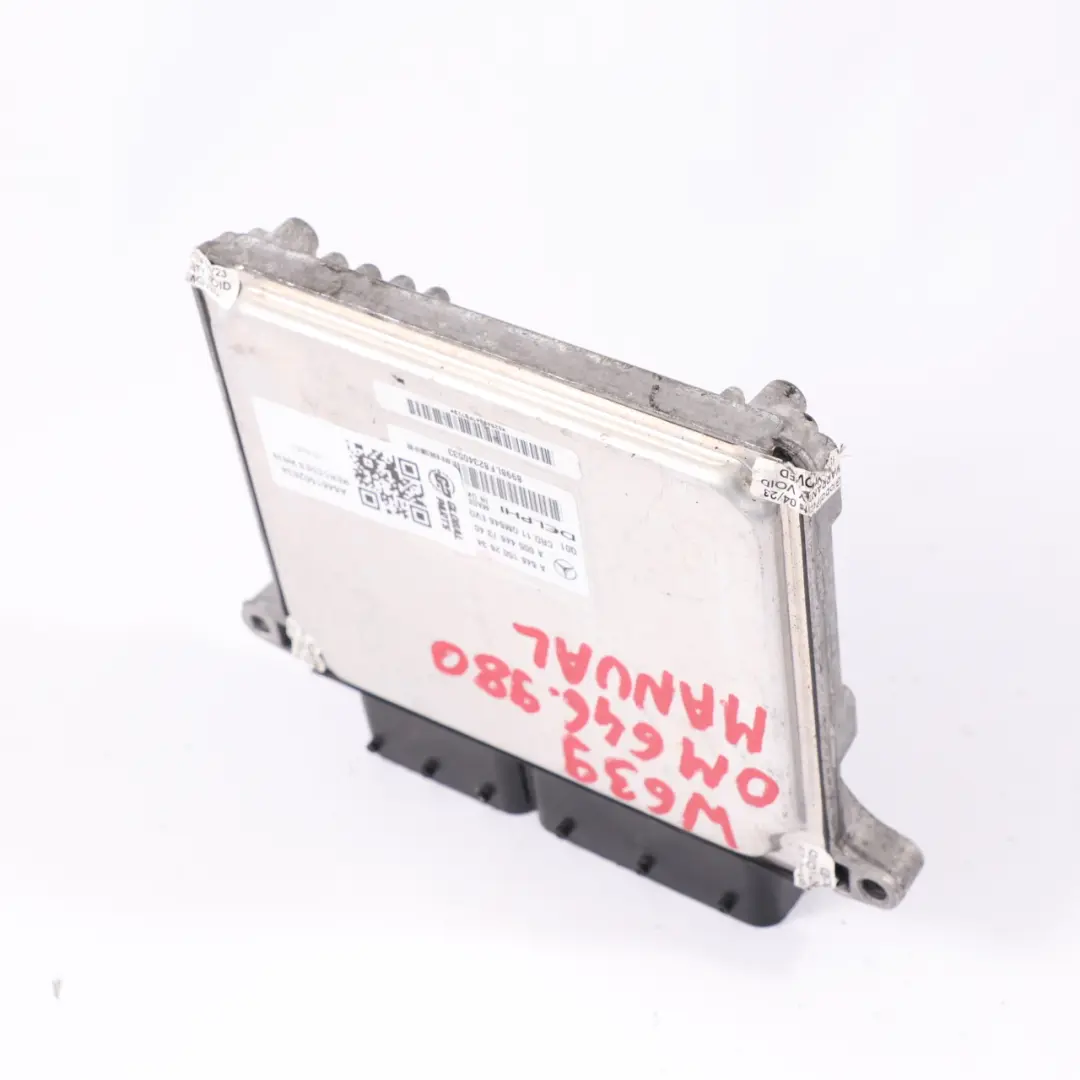 OM646.980 Module de contrôle du moteur ECU pour Mercedes Vito W639 Diesel à propos du numéro de pièce A6461502634 Mercedes Vito W639 Diesel OM646.980 Module de contrôle du moteur ECU - SKU A6461502634 - Numéro de pièce A6461502634