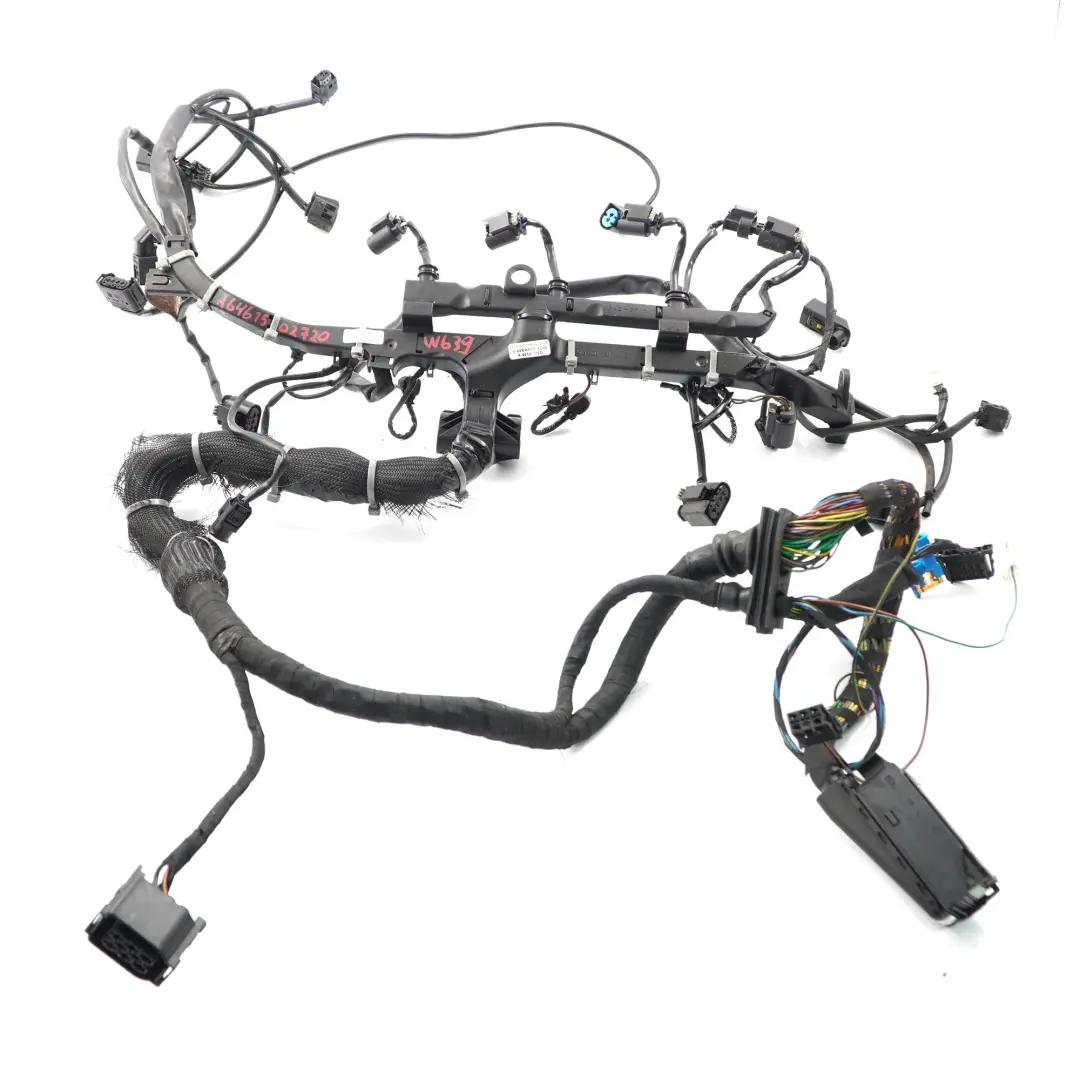 OM646 Motor Diesel Cableado Mazo de cables A6461501388 para Mercedes Vito W639 con número de pieza A6461502720 Mercedes Vito W639 OM646 Motor Diesel Cableado Mazo de cables A6461501388 - SKU A6461502720 - Número de pieza A6461502720