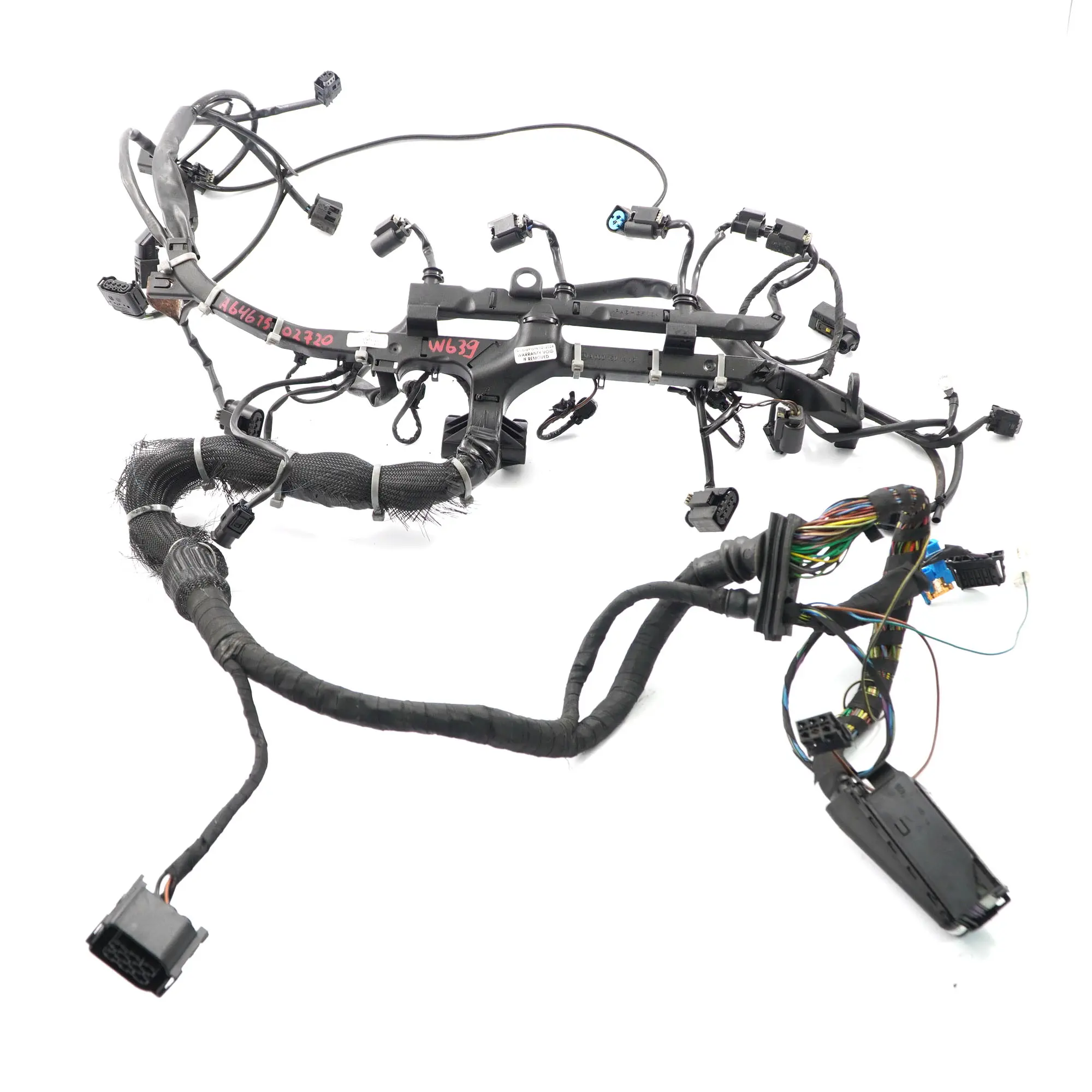 Mercedes Vito W639 OM646 Motore Diesel Cablaggio Cavo Loom Harness A6461501388