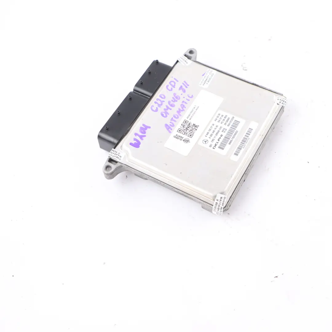 C220 CDI 170HP 646.811 Engine Unit ECU Automatic to Mercedes W204 with Part number A6461502734 Mercedes W204 C220 CDI 170HP 646.811 Engine Unit ECU Automatic - SKU A6461502734-1 - Part number A6461502734