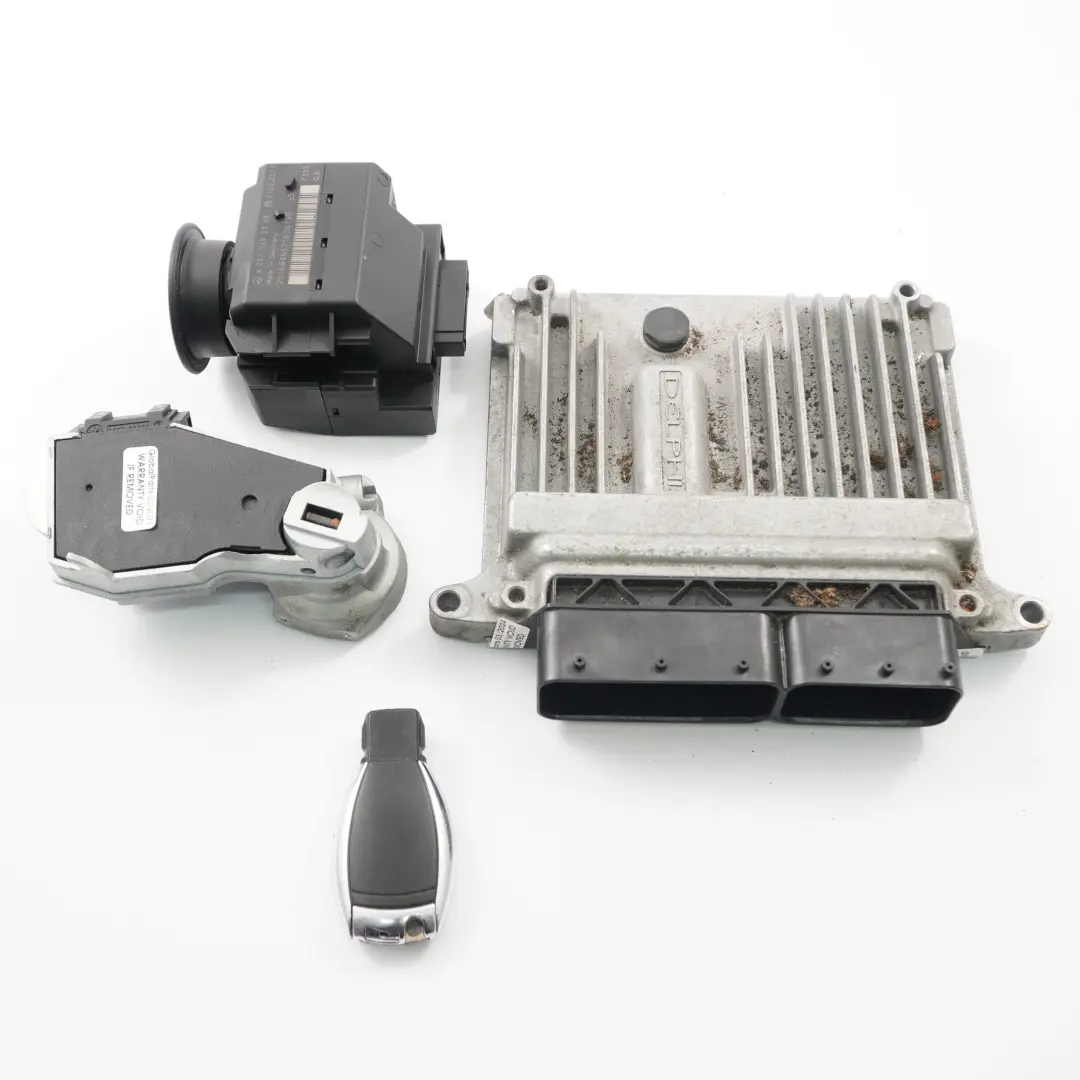 Mercedes W211 E220 CDI 646.821 170HP Engine Unit ECU Kit Key Lock - SKU A6461503272 - Part number A6461503272