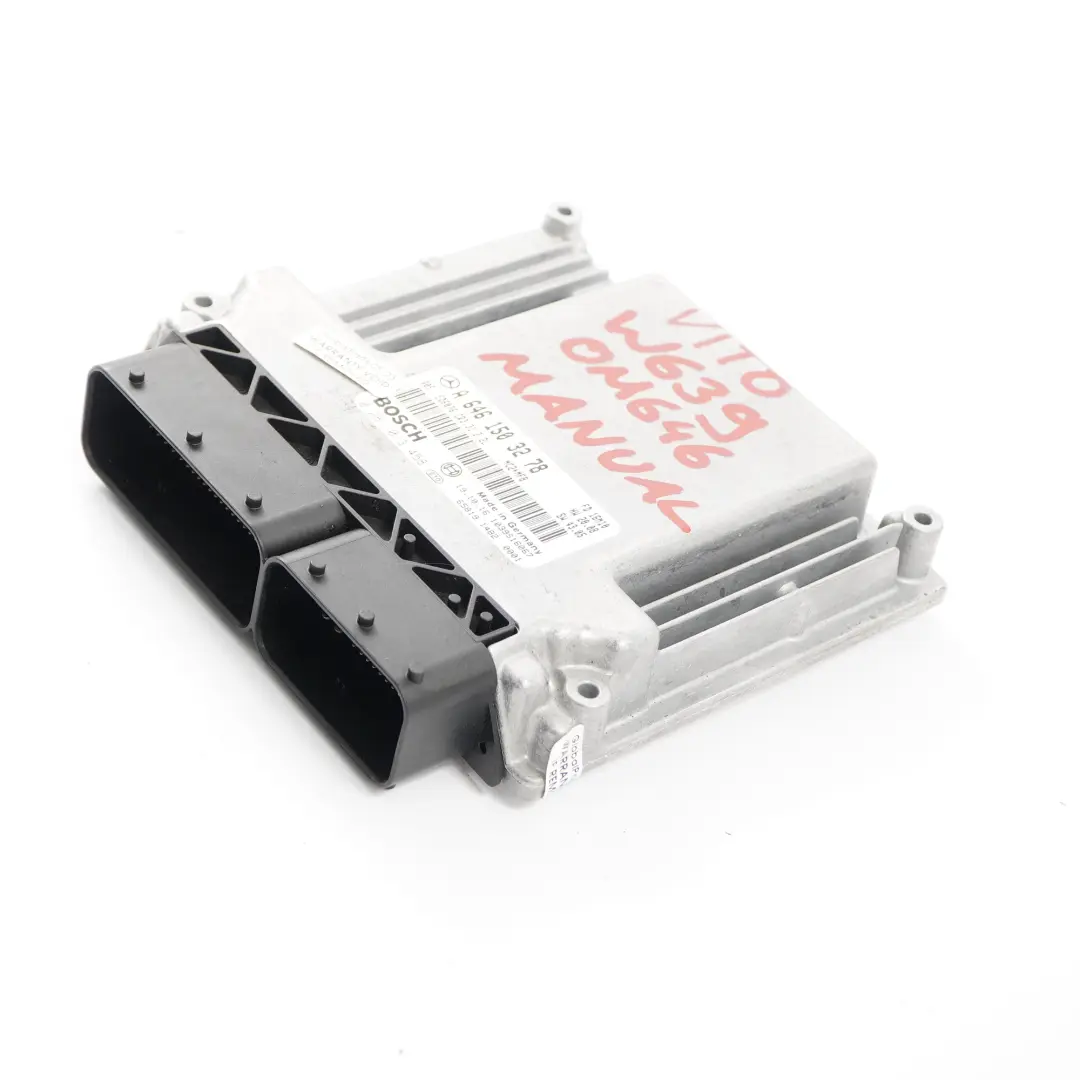 Mercedes Vito W639 OM646.982 109HP Module moteur Unité ECU Manuel - SKU A6461503278 - Numéro de pièce A6461503278