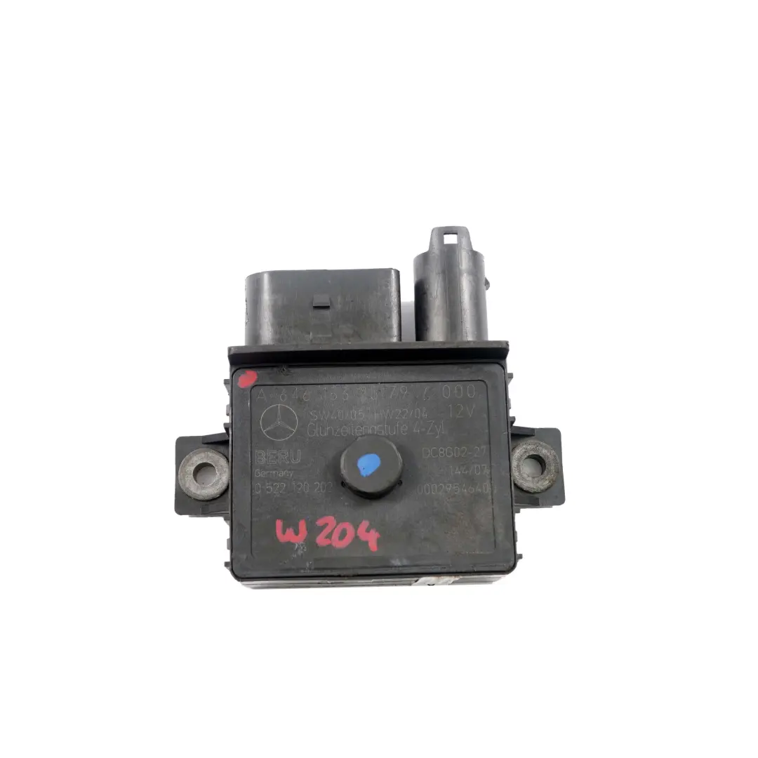 Módulo relé bujías incandescencia diesel OM646 para Mercedes W204 W211 con número de pieza A6461532579 Mercedes W204 W211 Módulo relé bujías incandescencia diesel OM646 - SKU A6461532579 - Número de pieza A6461532579
